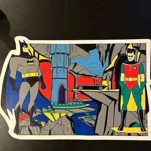 EUC Vintage 1992 DC Comic placemat. Perfect for a collector! Batman and Robin